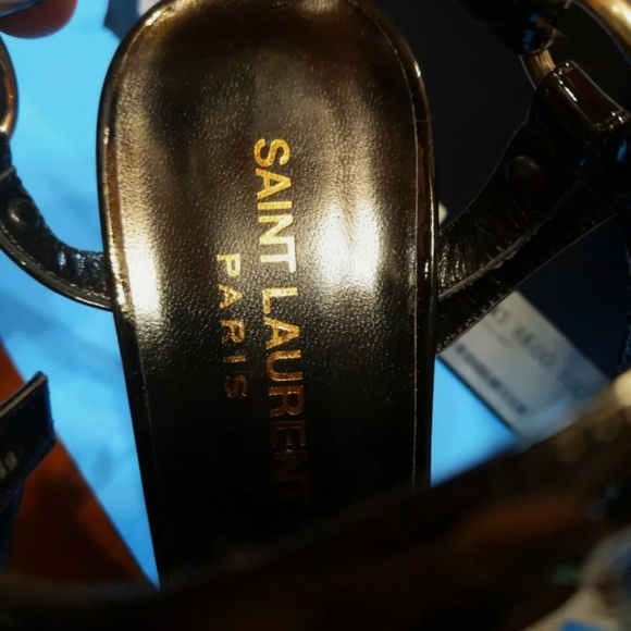 Saint Laurent Paris Vernice Higheel Shoes - Picture 3 of 5